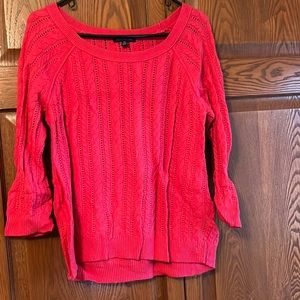 Red/pink American eagle sweater size medium